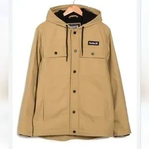Hurley Jackets Coats Hurley Charger Faux Shearling Lined